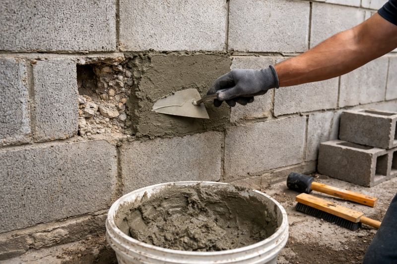 Block Wall Repair in Cumming, GA