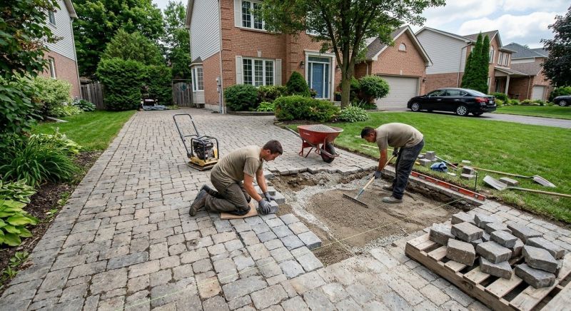 Brick Driveway Repair in Canton, GA