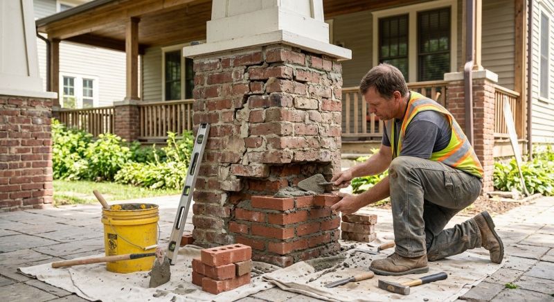 Brick Restoration in Pickens County, GA