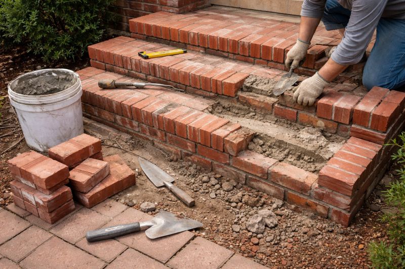 Brick Stairs Repair in Adairsville, GA