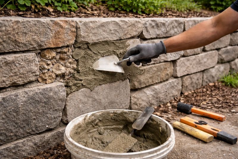 Retaining Wall Repair in Alpharetta, GA