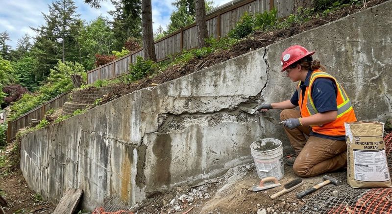 Retaining Wall Repair in Jasper, GA