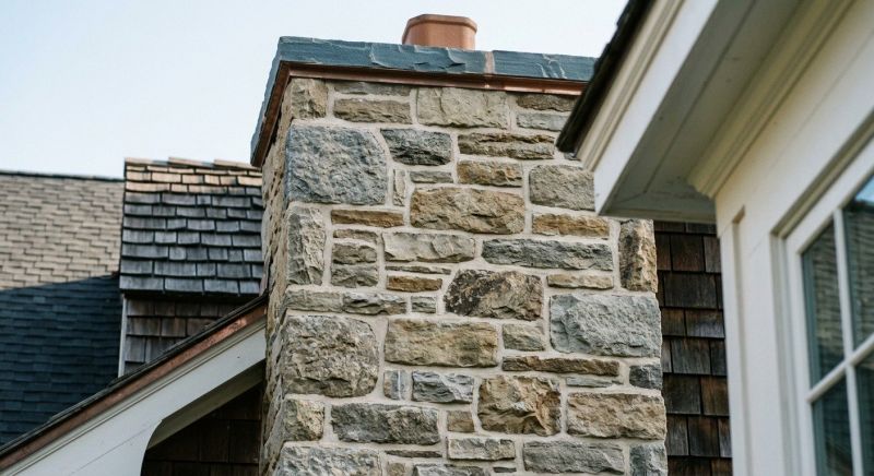 Stone Chimney Installation in Jasper, GA