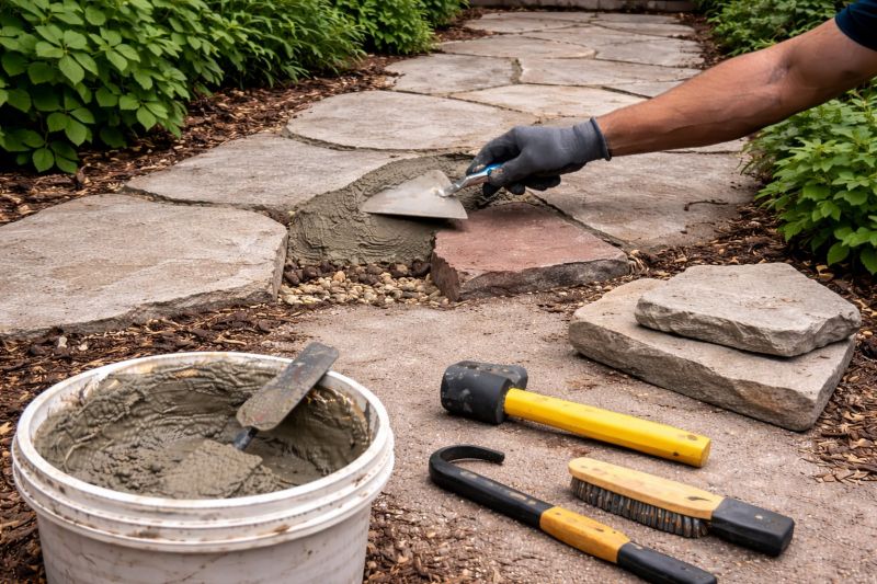 Stone Driveway Repair in Canton, GA