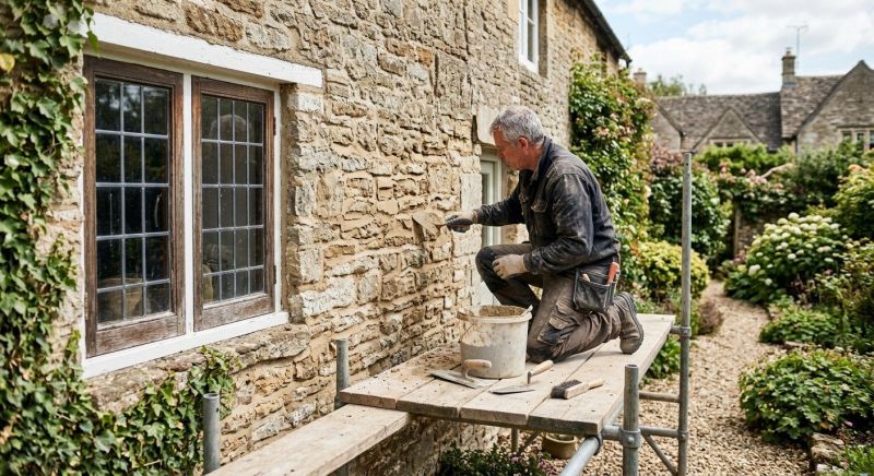 Stone Masonry Repair in Roswell, GA