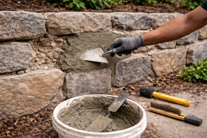 Stone Masonry Repair in Roswell, GA
