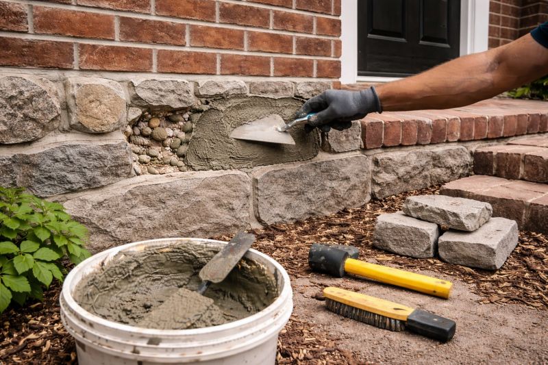 Stonework Repair in Cherokee County, GA